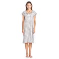 thumbnail image 5 of Casual Nights Women's Cap Sleeves Floral Lace Nightgown, 5 of 5