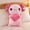 Pink-Free Size, variant on Smiling Salamander Plush Doll, Soft Cartoon Animal Figure, Hugging Decorative Plush for Home and Room Display, Ki*ds Room Accent, Collectible Soft Toy