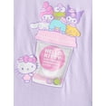 thumbnail image 6 of Hello Kitty and Friends Toddler Girls Ruffle Graphic Tee with Short Sleeves, Sizes 12M-5T, 6 of 7