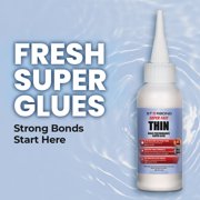 Starbond 2 oz. Thin Super Glue Pro Kit - Super Fast Thin Cyanoacrylate Glue for Woodworking, Woodturning, Hobby Models, CA Finish, Inlays, 3D Prints