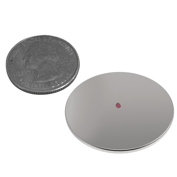 30 Pack Neodymium Disc Magnets with Double-Sided Adhesive