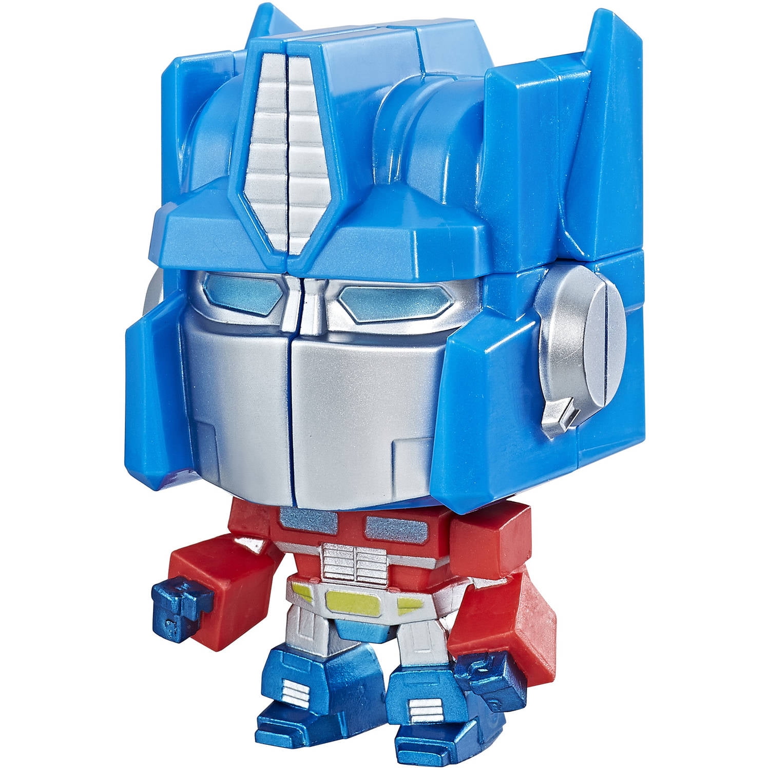 Transformers Optimus Prime Convoy Q Mini Big Head Cube Action Figure Cubic Toy 