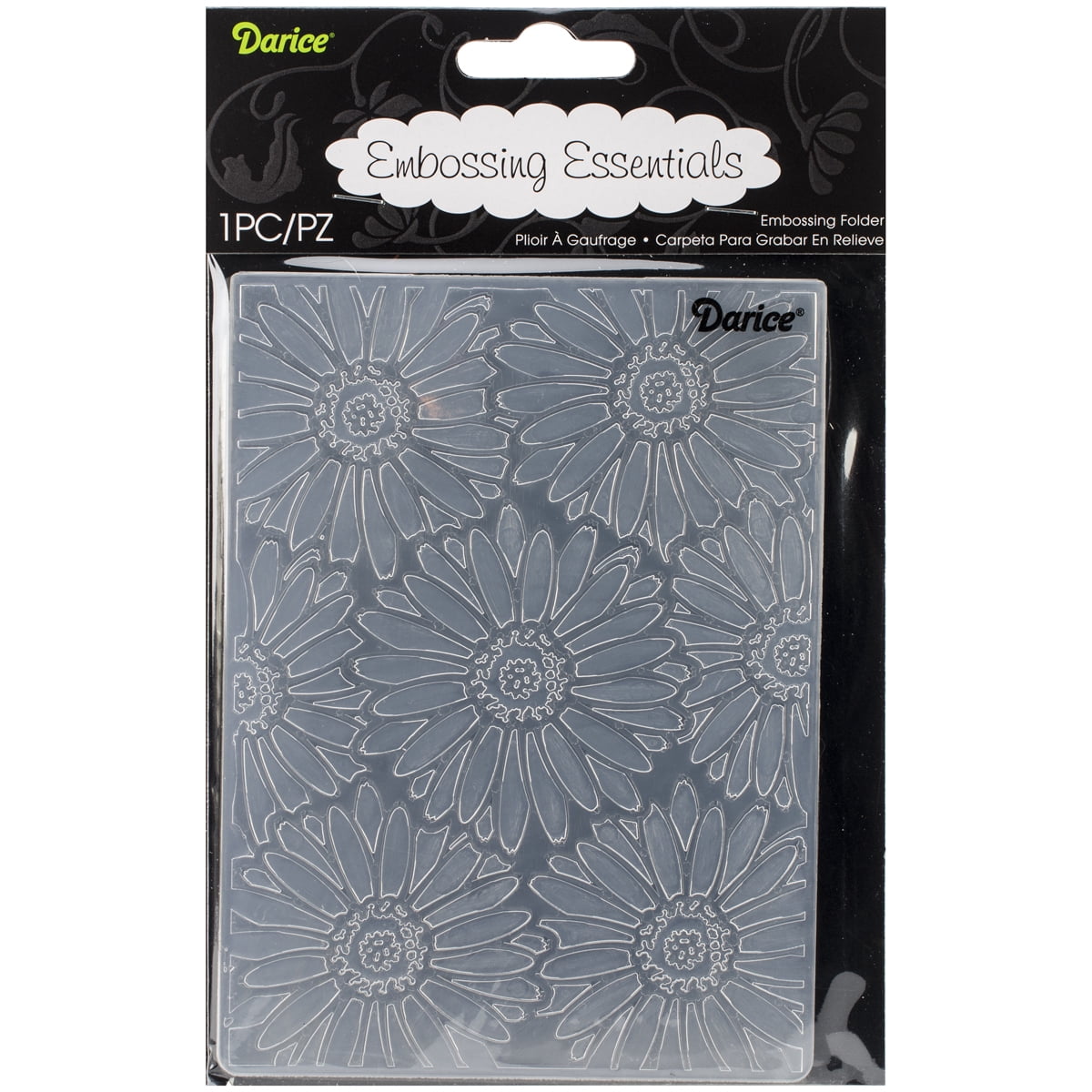 Darice Embossing Folder Bold Daisy 4.25 X 5.75 Inches