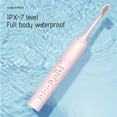 thumbnail image 3 of Toothbrush with Brush Toothbrush,Toothbrush with 4 Brush Heads,Smart 6-Speed Timer Toothbrush Ipx7 -Newly Upgraded Toothbrush,Longer Life,Toothbrush with Timer, 3 of 6