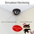 thumbnail image 3 of MEGICOT 2 Pcs / 4 Pcs Dummy Security Camera, Fake Dome Camera with Flashing Red LED Light Indoor and Outdoor Use, for Homes & Business, 3 of 6