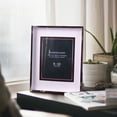 thumbnail image 2 of 14" Contemporary Rectangular 8" x 10" Photo Picture Frame - Silver and Clear, 2 of 5