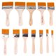 thumbnail image 2 of Nylon Painting Brushes 1 Set/12Pcs Multifunctional Barbecue Accessories For Daily Life 15.5x4.5x0.5cm Sturdy Flavor Brushing Set, 2 of 3