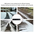thumbnail image 4 of Snow And Ice Melting Mat,No Slip Rubber Heated Driveway Pad Heated Snow Melting Mat Snow Melting Walkway Mat Melting Speed Heated Outdoor Mats For Outdoor Use, 4 of 8