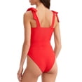 thumbnail image 2 of Sydney Solid Belted One-Piece Swimsuit, 2 of 2