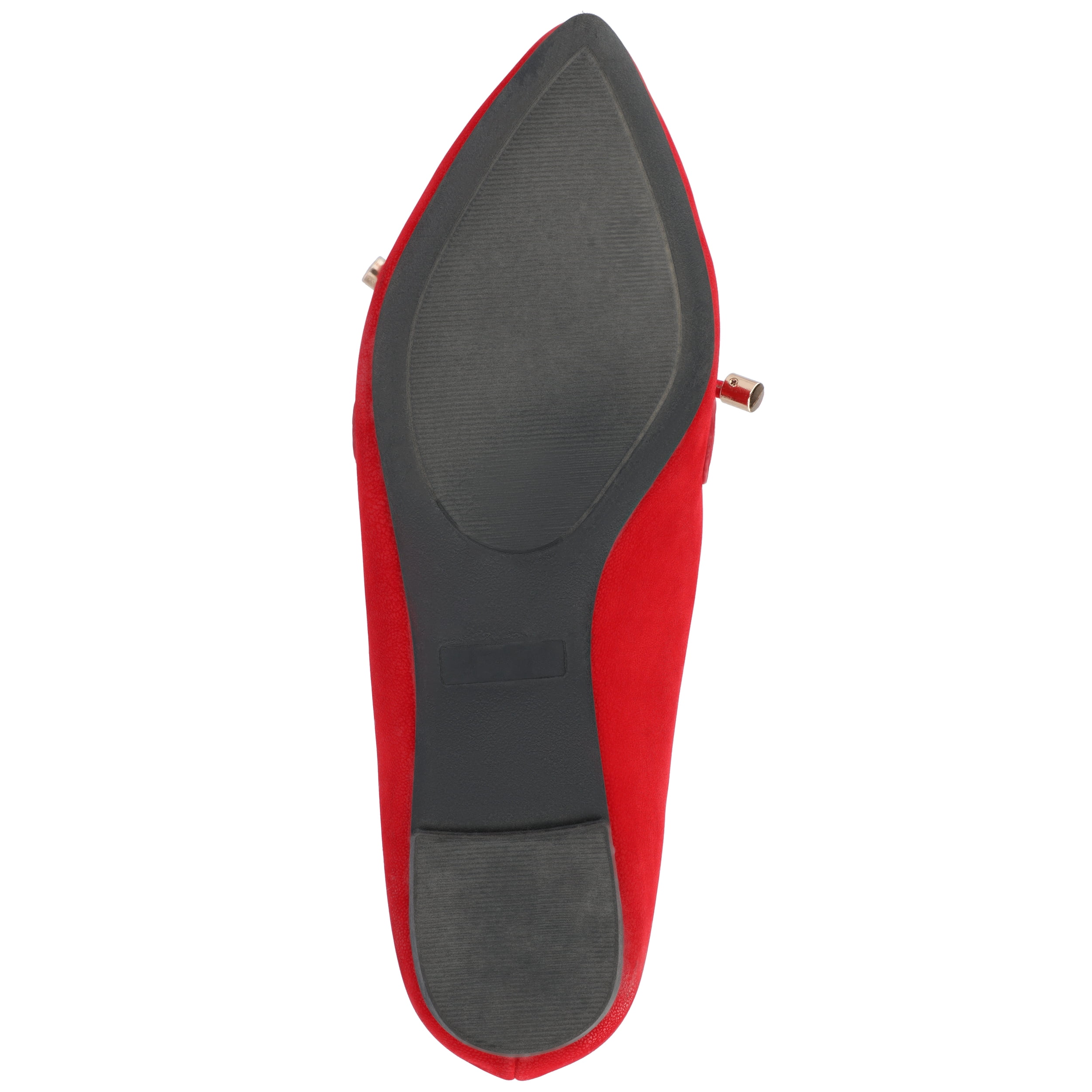 Journee Womens Muriel Narrow Width Slip On Pointed Toe Loafer Flats