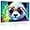 Panda Wearing Glasses, variant on ZHONGYUTONG Panda Canvas Wall Art Funny Panda Pictures Prints Cute Animal Paintings Colorful Artwork for Kids Room Nursery Decor Framed (12.00" x 18.00")