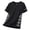 Black, variant on Men's Workout Gym T-Shirts Lightweight Running Athletic Short Sleeve Quick Dry Shirt Tops (White, 5XL)