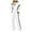 White, variant on enyan Women's 2 Piece Tracksuit Fall 2025 Long Sleeve Sweatshirt Long Pants Outfits Jogger Sweatsuit Sets Plus Size Lounge Sets for Women White,M