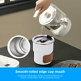 thumbnail image 6 of Insulated Stainless Steel Coffee Mug with Lid, Stackable Travel Coffee Cup, Versatile Coffee Cup Supports Cold and Hot Drinks,Coffee Tumbler Flaskap Slim Cup Camping Mug Tea Cups Beer Mug, 6 of 8