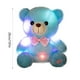 thumbnail image 3 of Colorful Color Changing Glowing Color Lovely Bear Figurine Ribbon Light Bow Tie Bear Boy And Girl Holiday Gift Birthday Gift, 3 of 6
