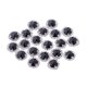 thumbnail image 2 of 20 Piezas En Rhinestones De Cristal Ftback Beads Coser 12 Mm Negro Sunnimix Cosa en diamantes de imitación de cristal, 2 of 7