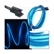 thumbnail image 2 of Wire Hilo Bloosom  3m Luminoso Luz Neon Dj Cable Tron Led Tira Neon Azul hielo, 2 of 4