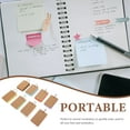 thumbnail image 3 of HONITANO Note Cards with Binder Rings Lightweight Assorted Color for Vocabulary Recording and Quick Notes, 3 of 6