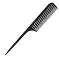 thumbnail image 1 of Peine de cola de rata Unique Bargains Peine de punta larga Peine de plástico Peines de peinado para mujeres y hombres 0.04" de ancho de diente, 1 of 7