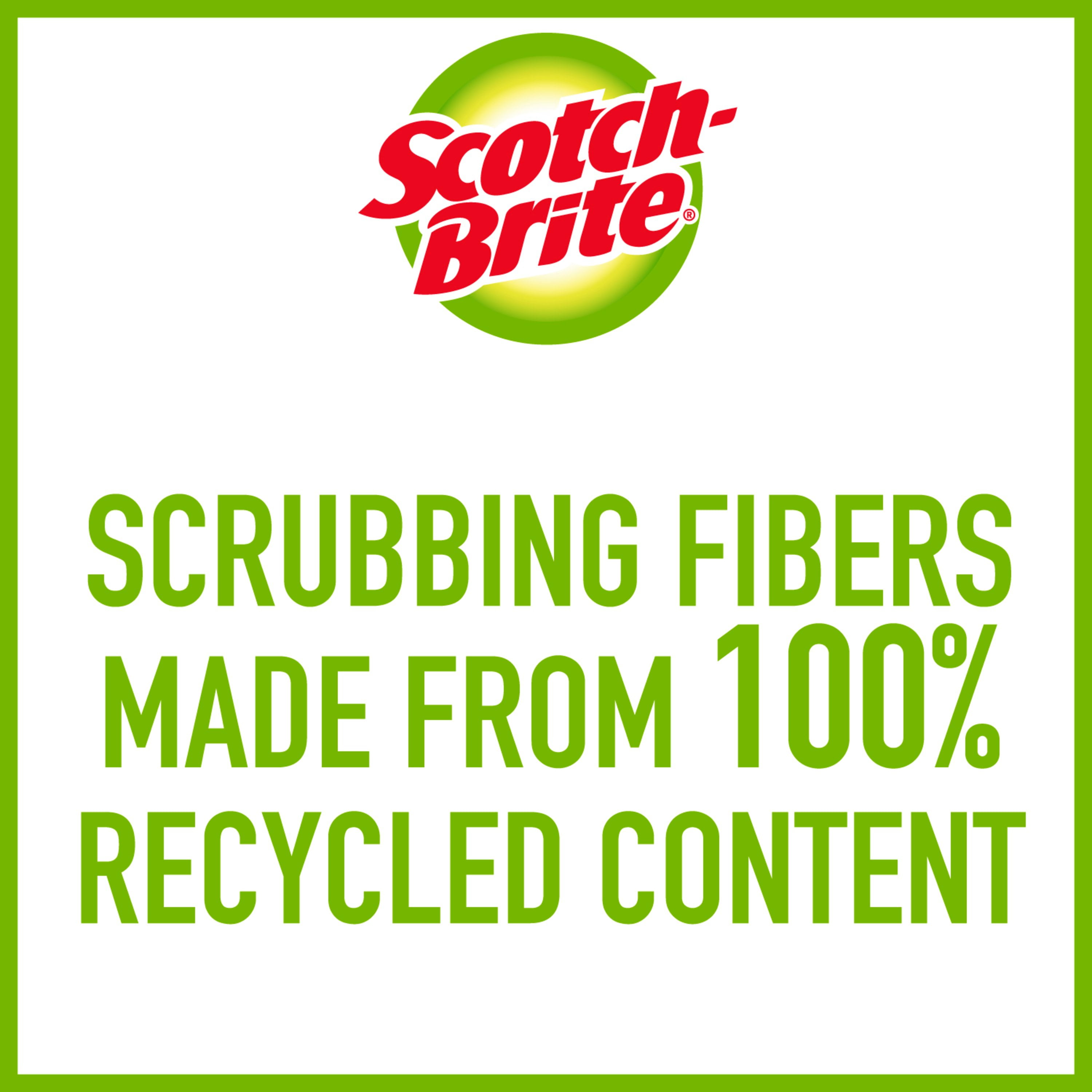 2 Pack - 6 Count Scotch-Brite Non-Scratch Scrub Sponge,