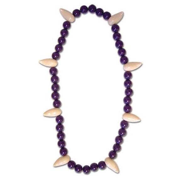 Inuyasha Beads of Subjugation Fang Purple Necklace, 1 Count