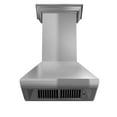 thumbnail image 5 of ZLINE 30 in. Professional Wall Mount Range Hood in Stainless Steel with Crown Molding (587CRN-30), 5 of 8
