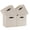 Candlelit Beige-KALLAX - 4 Pack, variant on Foldable Fabric Storbcubes 13x15x13 Inch Kallax Cubby With Dual Handles Graphite Gray 4 Pack