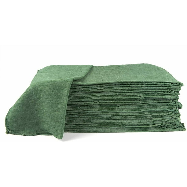 Auto Shop Towel, 100 Cotton Commercial Grade Rags, Ideal For Auto