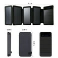 thumbnail image 6 of 25000mAh Solar Power Bank with 4 Solar Panels,Portable Wireless Charger with LED Flashlight for Smart Phone, Tablets, 6 of 7