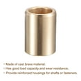 thumbnail image 3 of Uxcell Sleeve Bearings Cast Brass Self-Lubricating Bushing 10.24 x 0.87 x 1.18 inch, 3 of 5