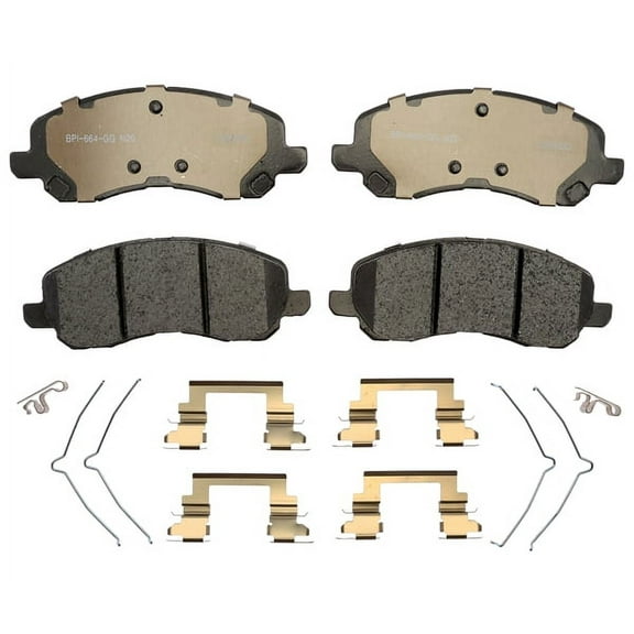 Raybestos MGD2057CH R-Line; Ceramic Disc Brake Pad Set Fits select: 2017 JEEP COMPASS, 2017 JEEP PATRIOT