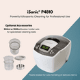 thumbnail image 3 of iSonic P4810 Commercial Ultrasonic Cleaner with Brass Cleaning Solution Concentrate, 3 of 10