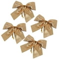 thumbnail image 1 of 24Pcs Decoration Ornament Hanging Bowknot Bow Butterfly Decore Tree Cute Christmas Tree (24pcs,gold), 1 of 5