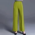 thumbnail image 7 of FNFYFH Dress Pants Women Wide Leg Pull On Stretchy Work Pants Women High Waisted Business Casual Trousers with Pockets, 7 of 7