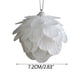 thumbnail image 2 of ¡No Te Lo Pierdas!, Bolas de espuma navideñas blancas para decorar el árbol de Navidad, piezas colgantes, accesorios de decoración Akmoler, 2 of 8