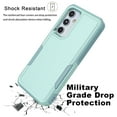 thumbnail image 4 of For Samsung Galaxy A35 5G Phone Case, Ebizware Shockproof Case Military Grade Heavy Duty Full Body Protection Rugged Cover for Galaxy A35 5G, Mint Green, 4 of 9