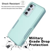 For Samsung Galaxy A55 5G Phone Case, Ebizware Shockproof Case Military Grade Heavy Duty Full Body Protection Rugged Cover for Galaxy A55 5G, Mint Green