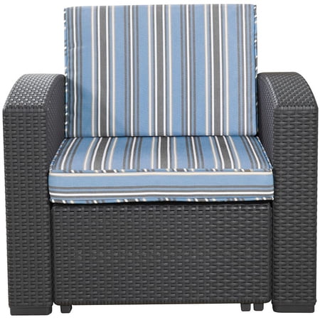 LifeStyle Solutions Relax A Lounger San Antonio Patio Chair in Gray