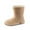 Khaki, variant on HAOTAGS Rain Boots for Women, Waterproof Casual Rainy Day Wear Shoes Black 5.5
