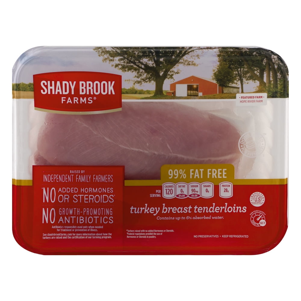 Shady Brook Farms 99% Fat Free Turkey Breast Tenderloins, 1.0 CT by Cargill Meat Solutions Corp