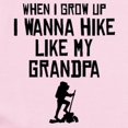 thumbnail image 2 of CafePress - Hike Like My Grandpa Body Suit - Baby Light Bodysuit, Size Newborn - 24 Months, 2 of 4