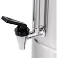 thumbnail image 5 of Commercial 304 Stainless Steel Coffee Urn, 15L Large Capacity Coffee Maker with Plastic Filter Coffee Dispenser Double-Layer Barrel Wall Keep Heat Beverage Dispenser, (15L, 1.4KW), 5 of 9