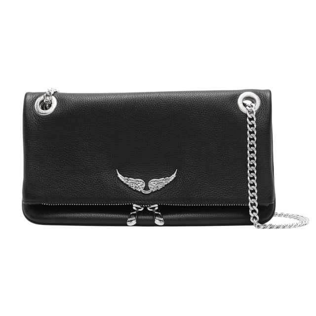 Bolsa crossbody Zadig&Voltaire Rock ll de piel granulada
