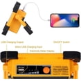 thumbnail image 3 of Luz de trabajo con energía solar para todas sus necesidades, con fijación magnética, tecnología de disipación de calor y múltiples opciones de iluminación para mantenerse iluminado en cualquier, 3 of 5