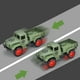 thumbnail image 5 of 2 piezas de modelo de camión de inercia, juguete de camión militar, modelo de juguete para bebés y niños., 5 of 8