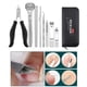 thumbnail image 3 of Cortaúñas para uñas pies, corrección de uñas, cortadores de uñas pies para pedicura de material acero inoxidable para uñas encarnadas, removedor , 8 piezas, 3 of 8