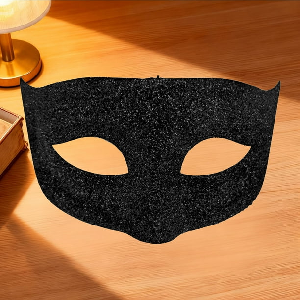 Máscara de media cara para fiesta de carnaval, para hombre, máscara de fiesta, máscara de baile, accesorios para juegos de rol, protector facial de poliéster para mujer