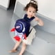 thumbnail image 3 of Sonducket Mochila impermeable antipérdida para niños, pertenencias para niños, bolsa segura y seca para niños con cohete 3D de dibujos Mochilas Azul, 3 of 6