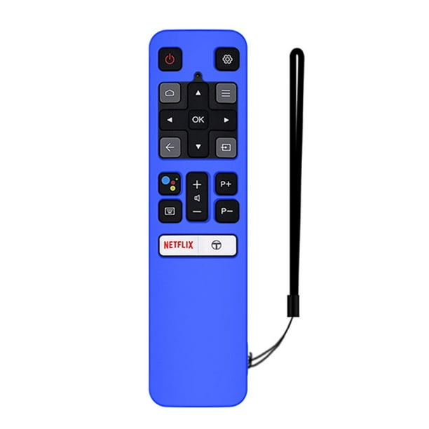 Mando a distancia de TV Funda completa de silicona para TCL RC802V FMR1 FNR1 Azul FLhrweasw Nuevo