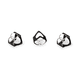 thumbnail image 1 of Paquete de 3 seguros para platillo PinchClip PinchClip Color negro, 1 of 2